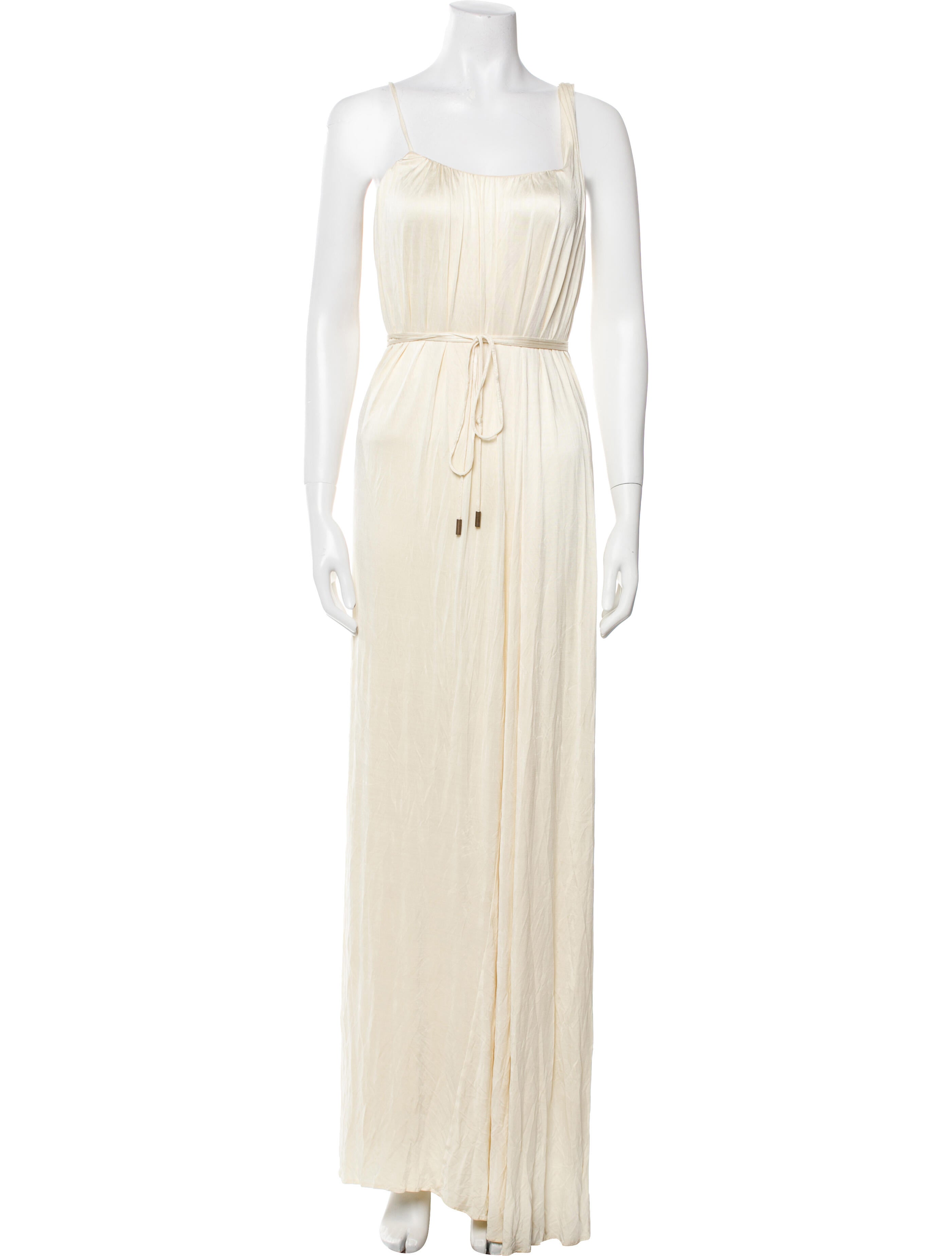 Matthew Williamson Square Neckline Long Dress