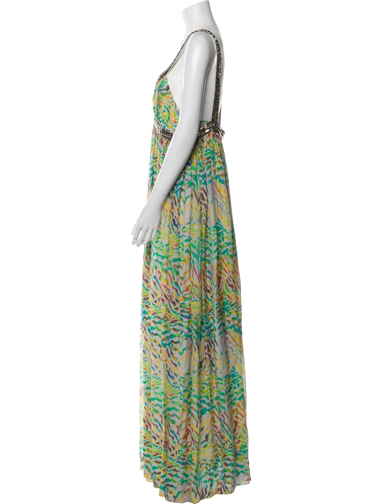 Matthew Williamson Printed Long Dress