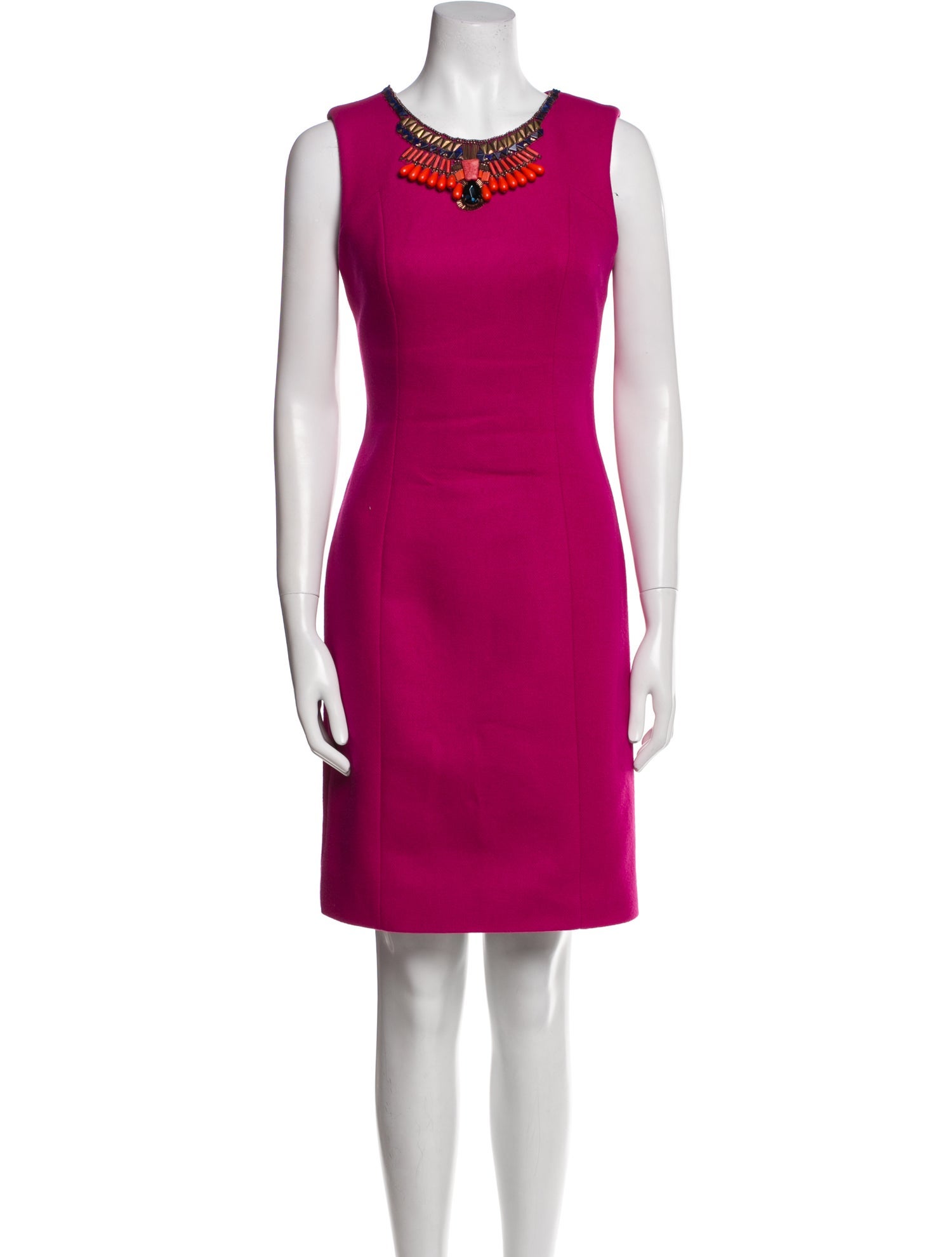Matthew Williamson Virgin Wool Mini Dress