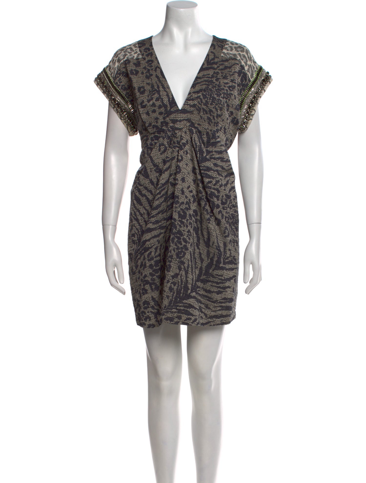 Matthew Williamson Printed Mini Dress