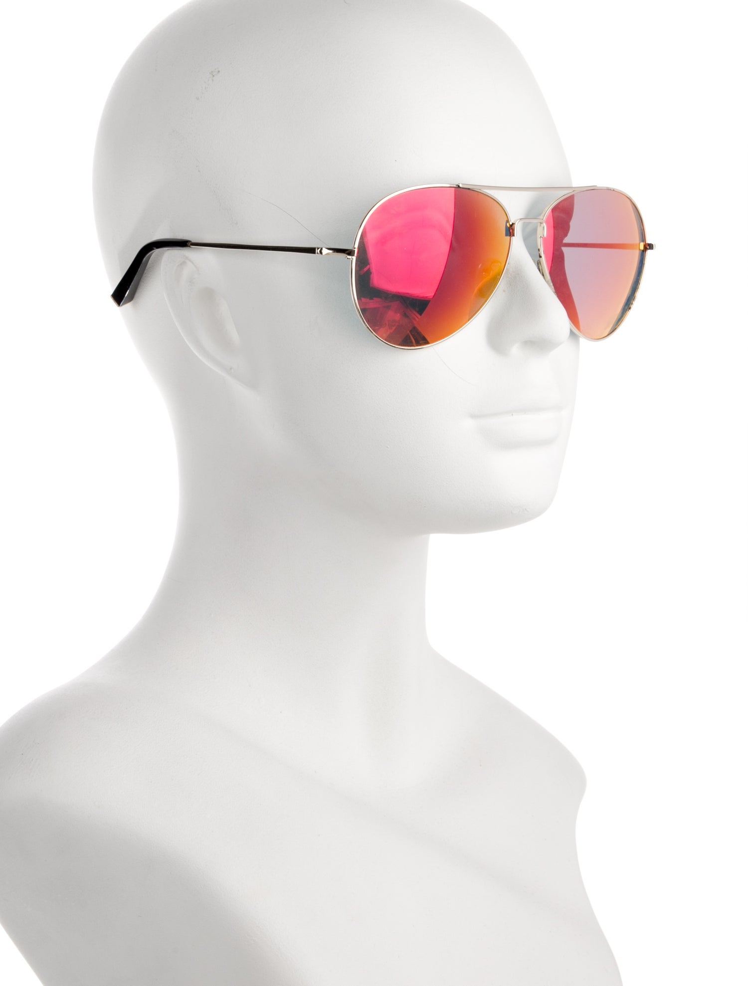 Matthew Williamson Aviator Tinted Sunglasses
