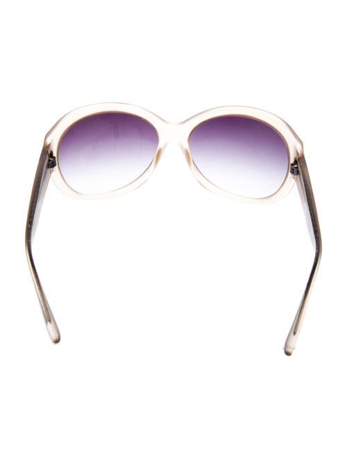 Matthew Williamson Round Gradient Sunglasses