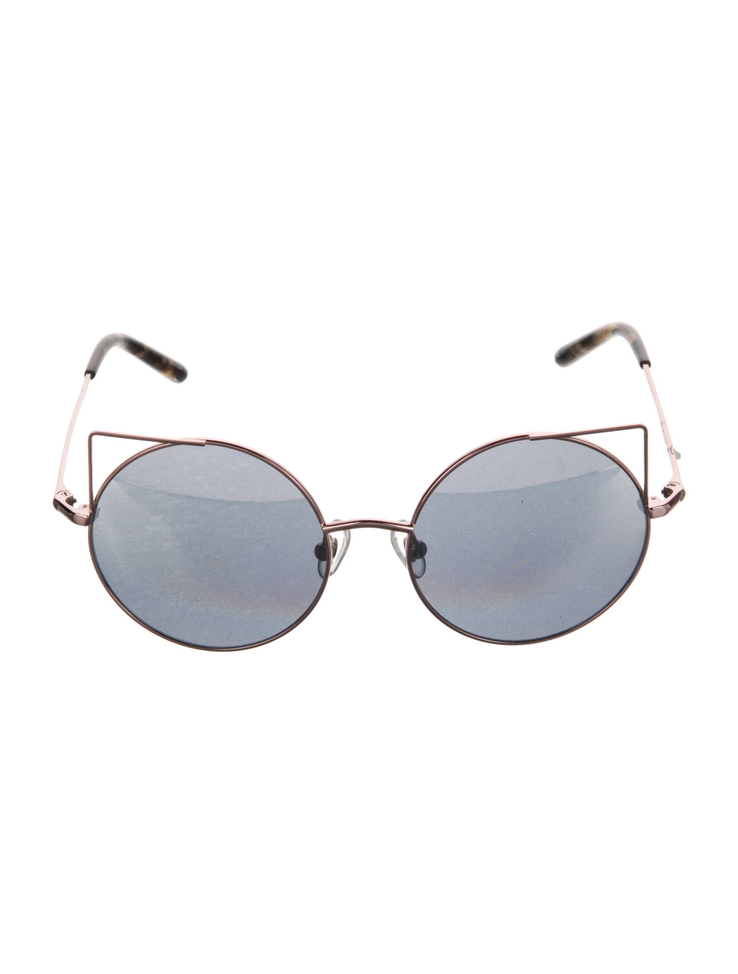 Matthew Williamson Oversize Mirrored Sunglasses