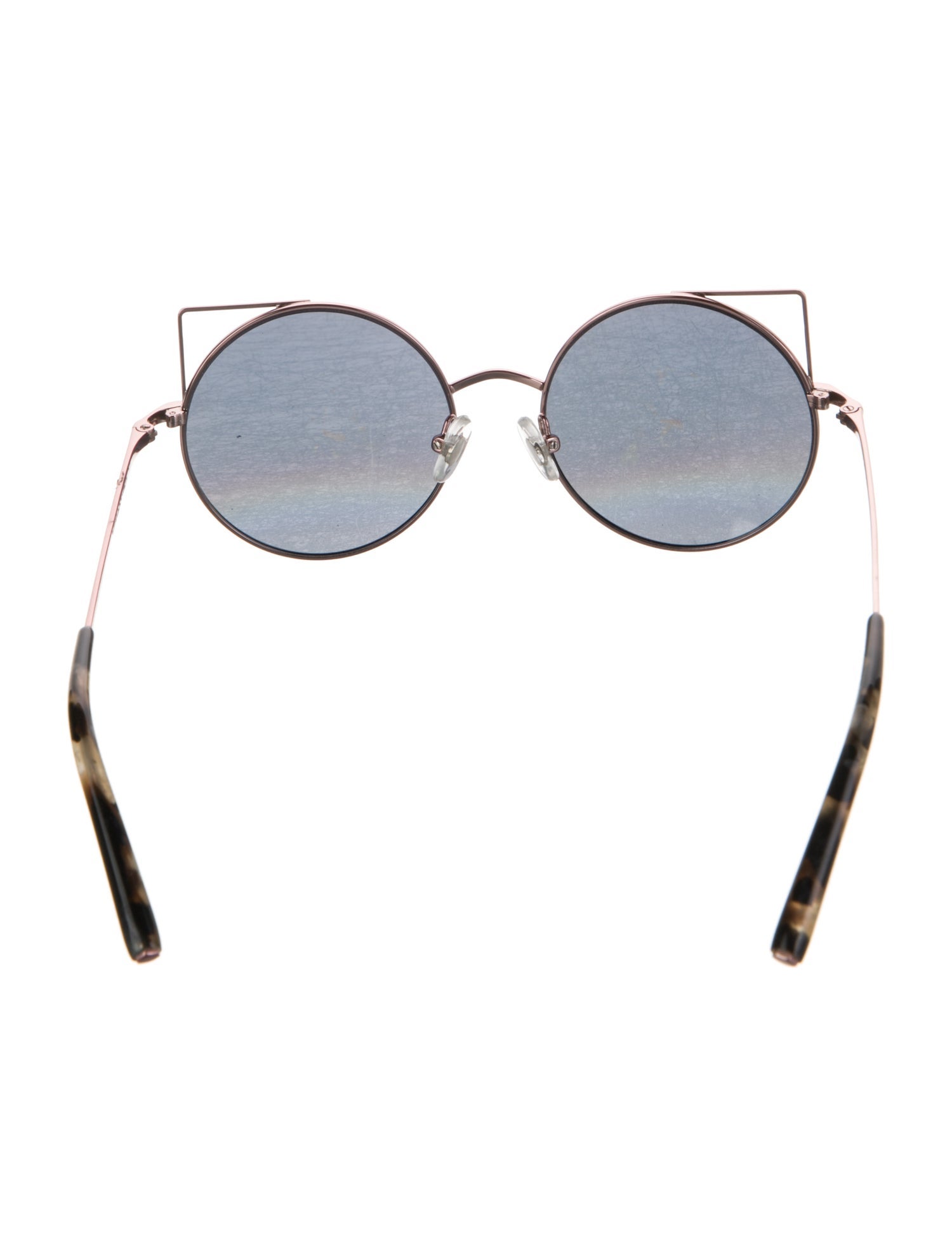Matthew Williamson Oversize Mirrored Sunglasses