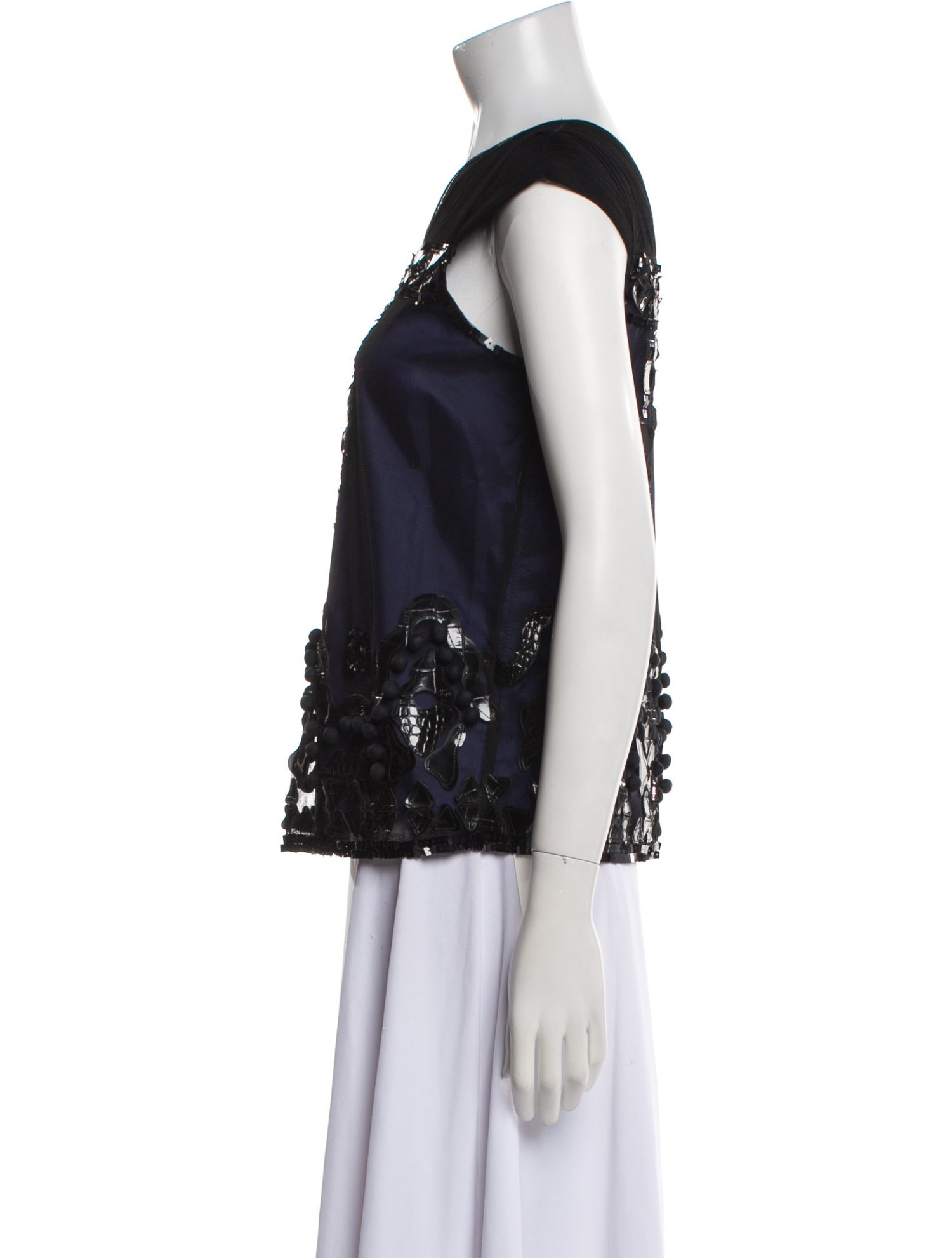 Matthew Williamson Silk Patterned Blouse