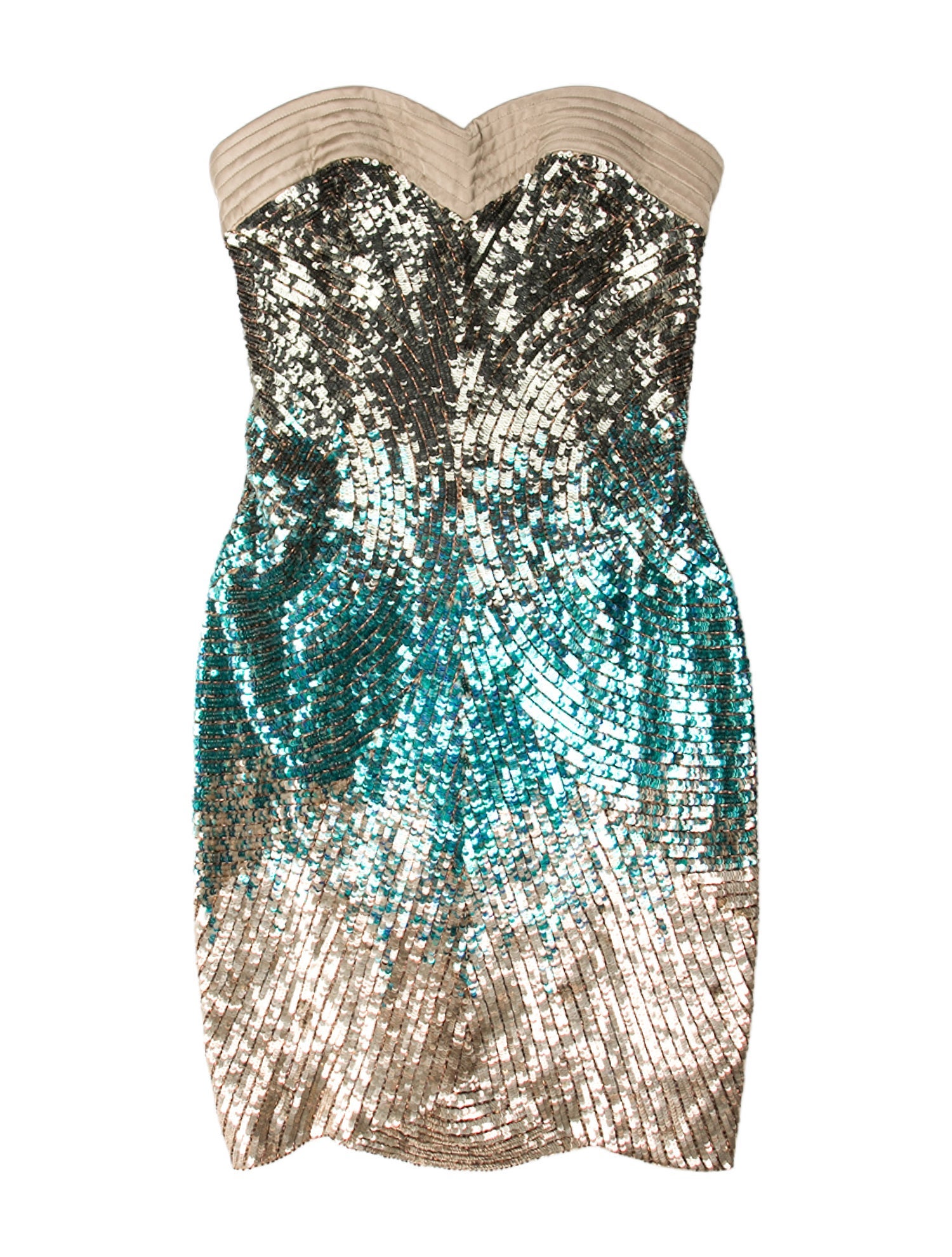 Matthew Williamson Strapless Mini Dress w/ Tags