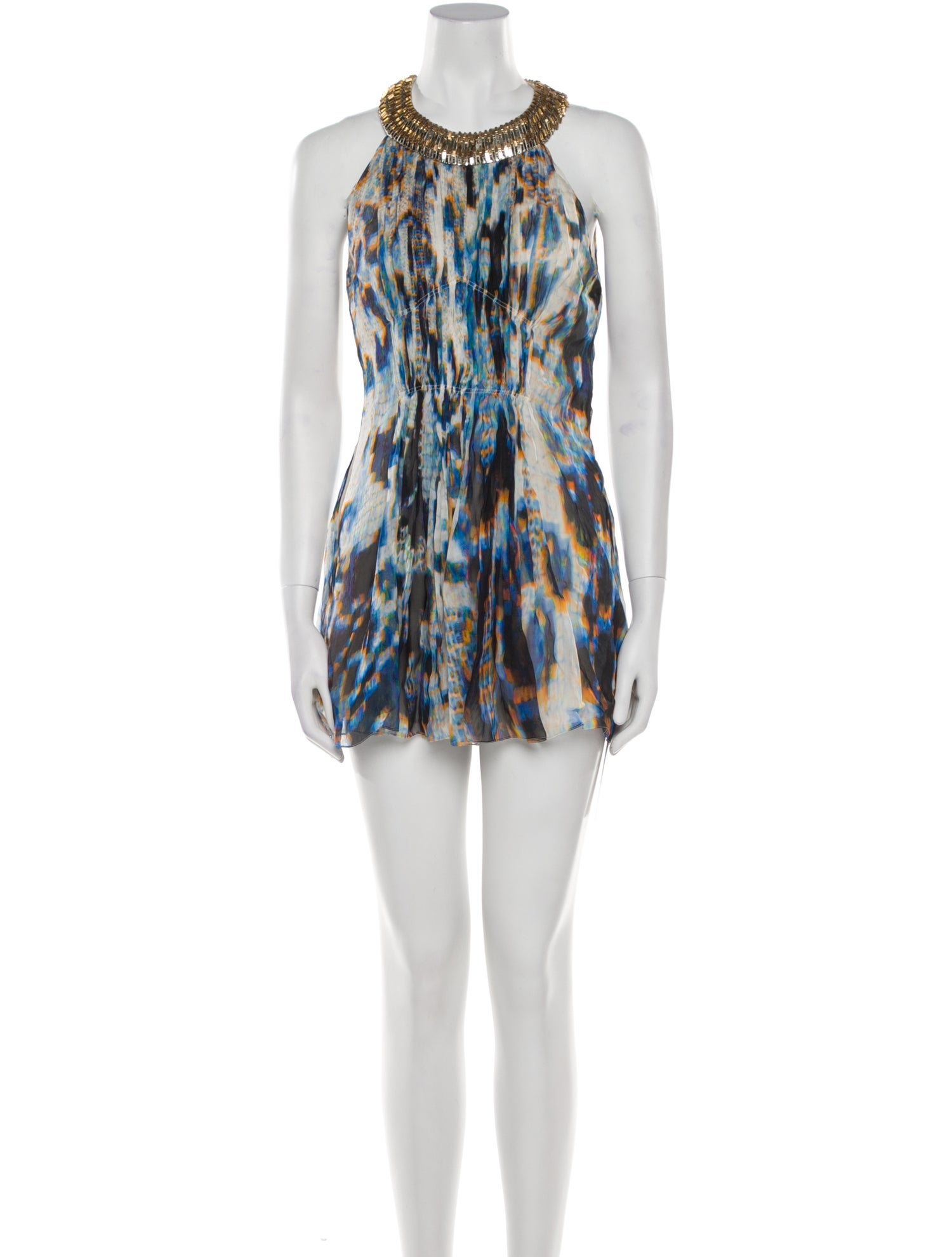 Matthew Williamson Silk Mini Dress