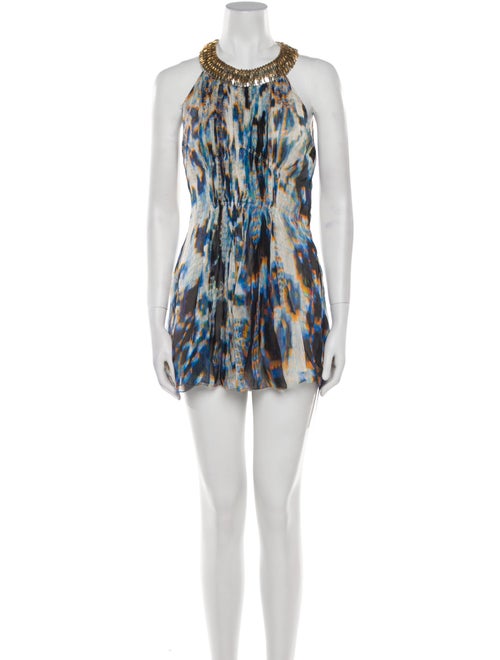 Matthew Williamson Silk Mini Dress