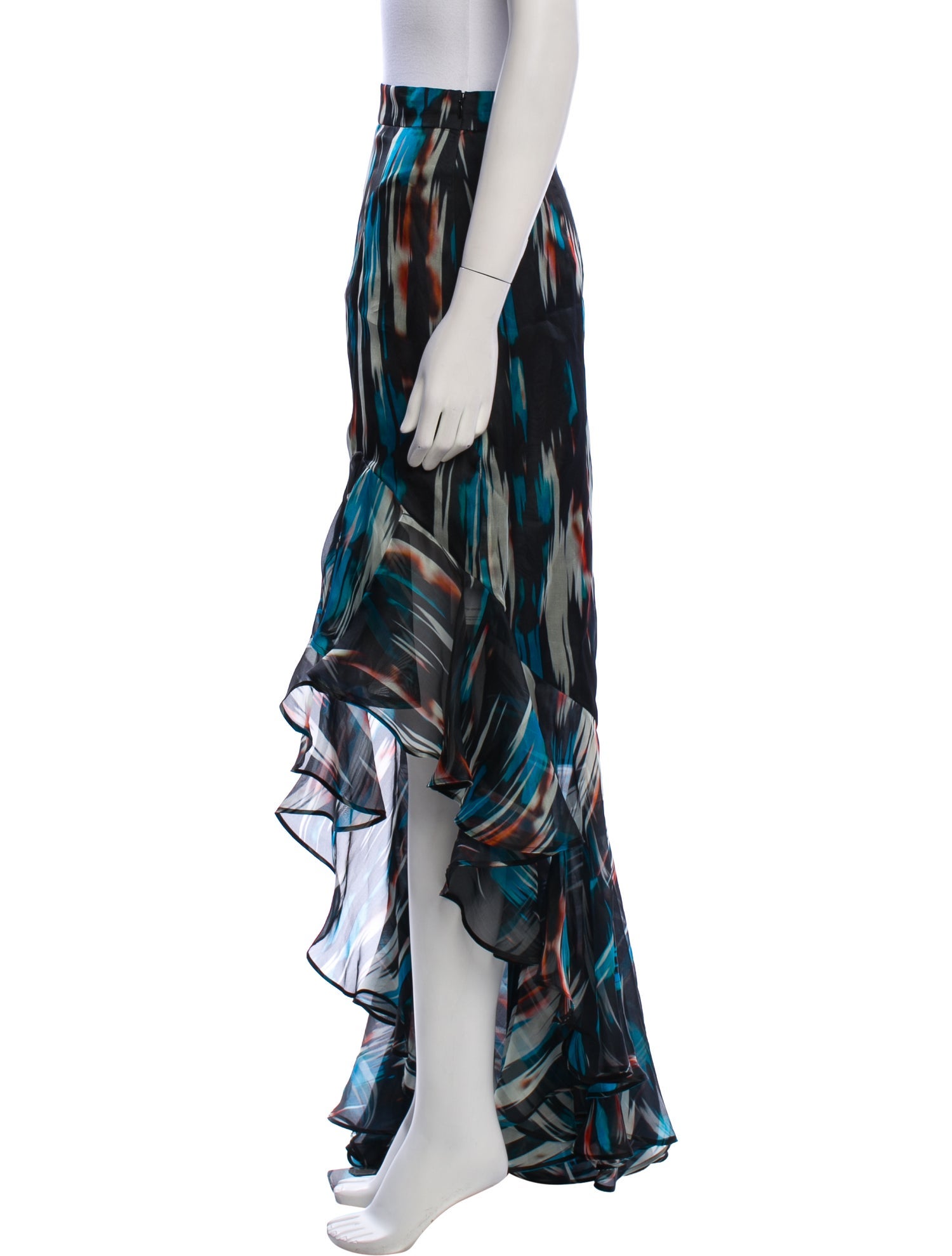 Matthew Williamson Silk Long Skirt