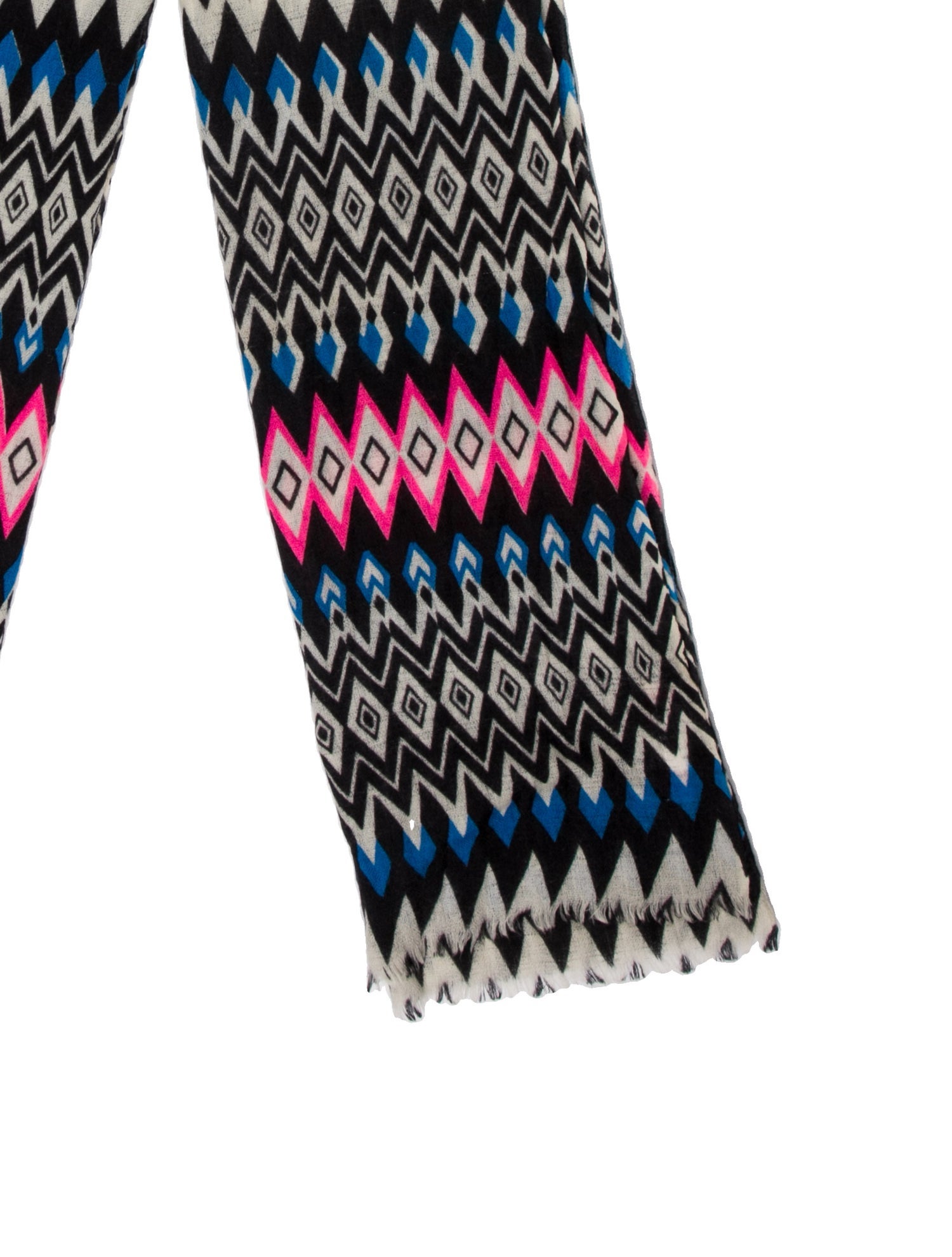 Matthew Williamson Wool Striped Scarf