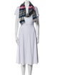 Matthew Williamson Wool Striped Scarf