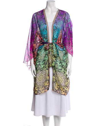 Matthew Williamson Silk Printed Robe