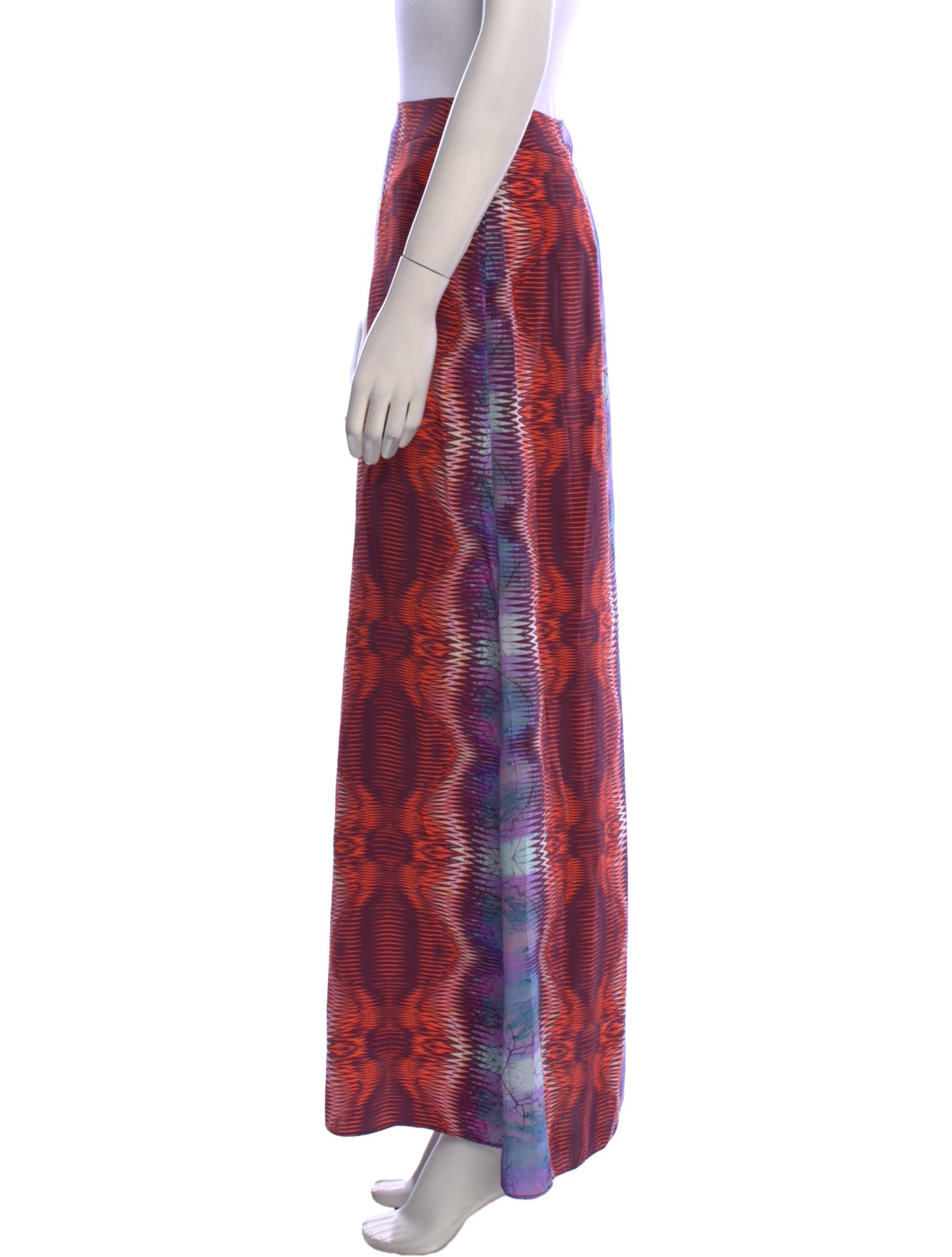 Matthew Williamson Silk Long Skirt