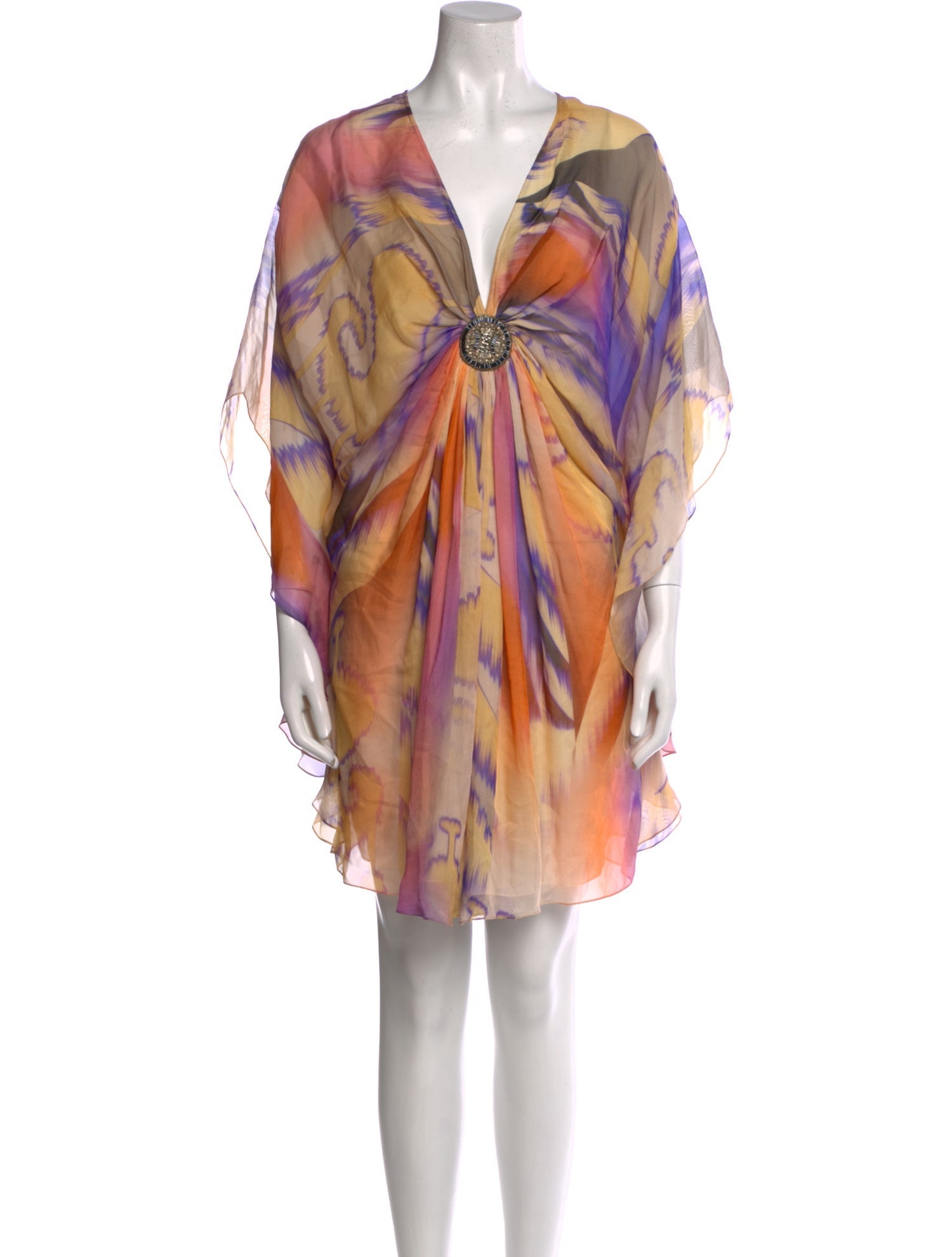 Matthew Williamson Silk Knee-Length Dress