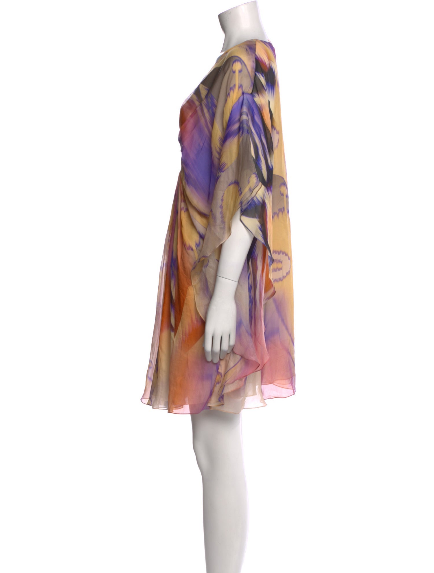 Matthew Williamson Silk Knee-Length Dress