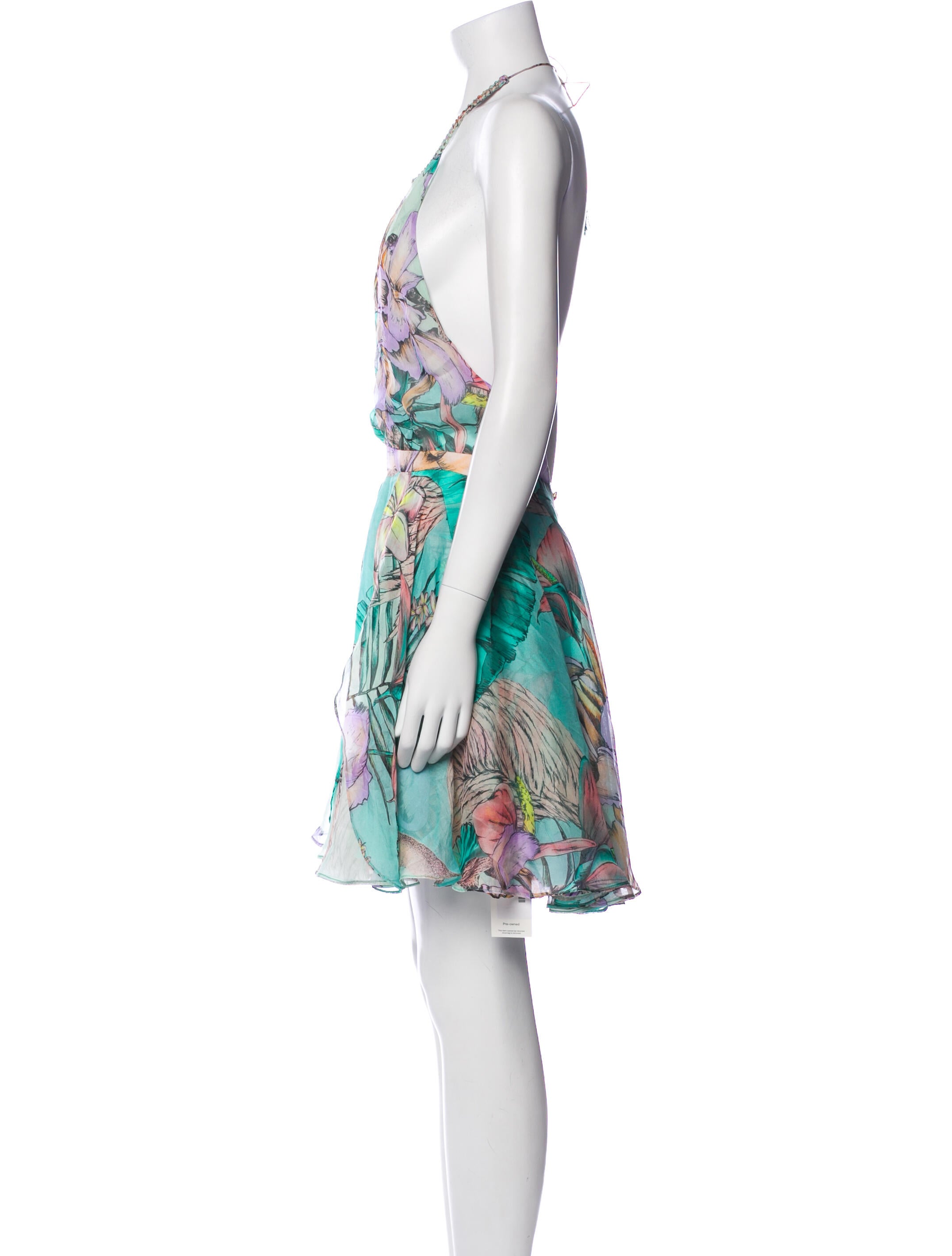 Matthew Williamson Silk Mini Dress