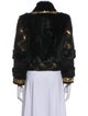 Matthew Williamson Printed Fur Jacket