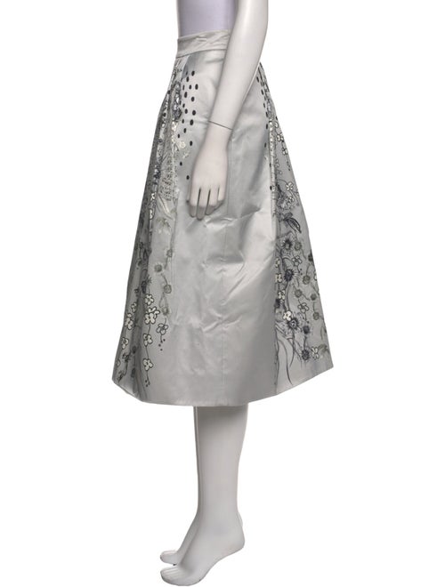 Matthew Williamson Printed Midi Length Skirt