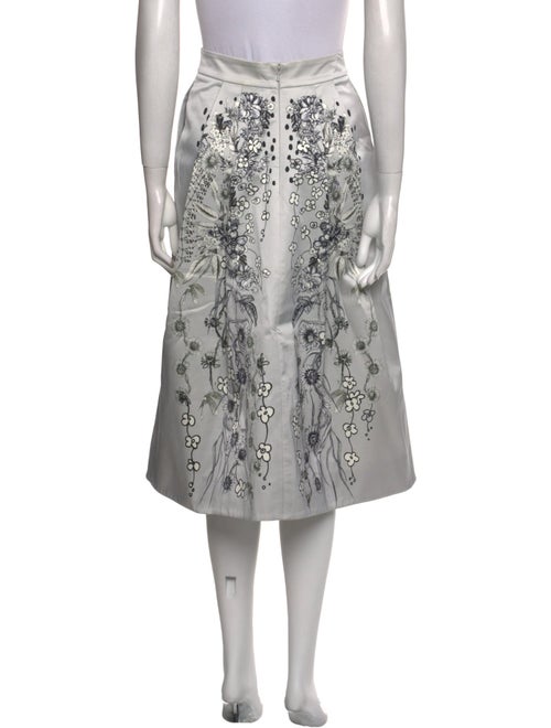 Matthew Williamson Printed Midi Length Skirt