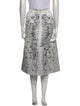 Matthew Williamson Printed Midi Length Skirt