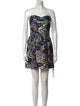 Matthew Williamson Printed Mini Dress