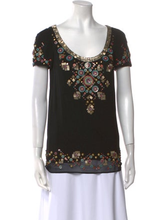 Matthew Williamson Silk Printed Blouse