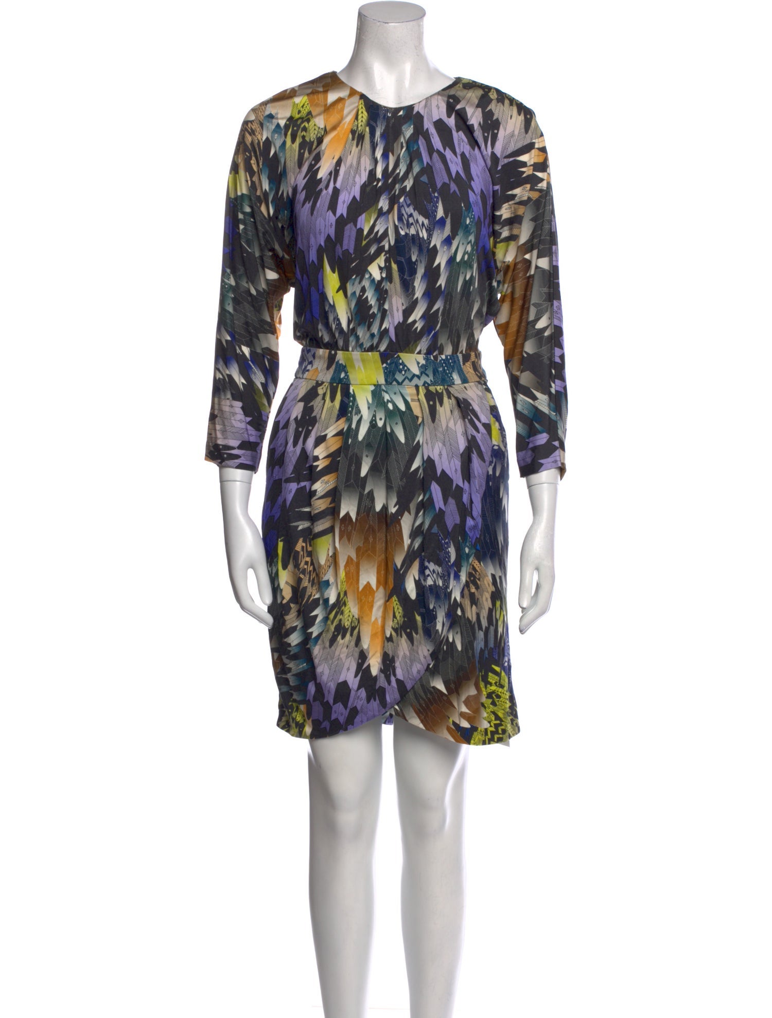 Matthew Williamson Silk Knee-Length Dress