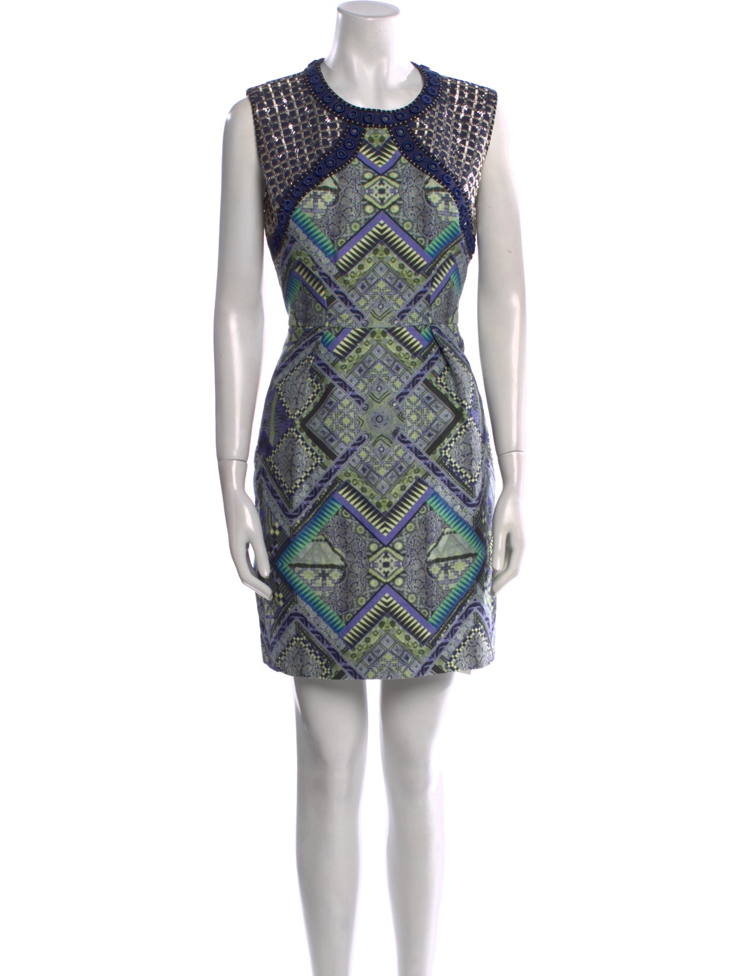 Matthew Williamson Linen Mini Dress