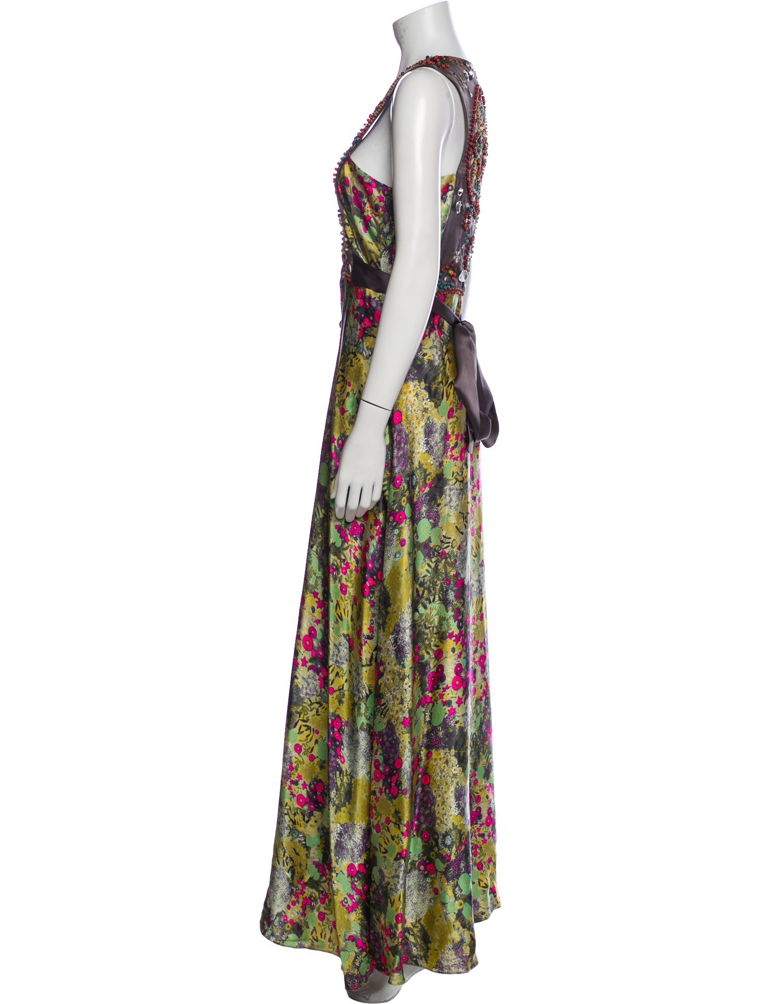 Matthew Williamson Silk Long Dress