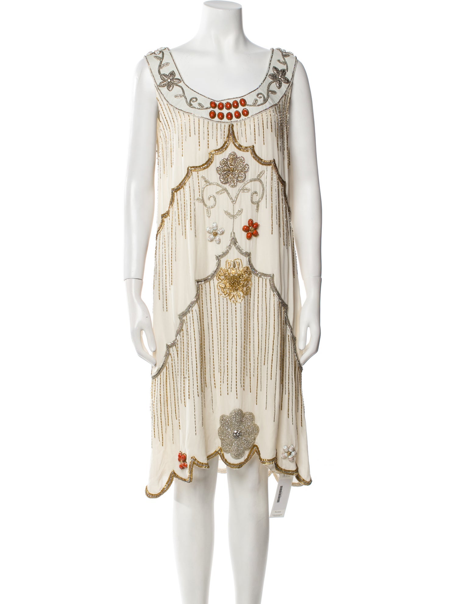 Matthew Williamson Silk Knee-Length Dress