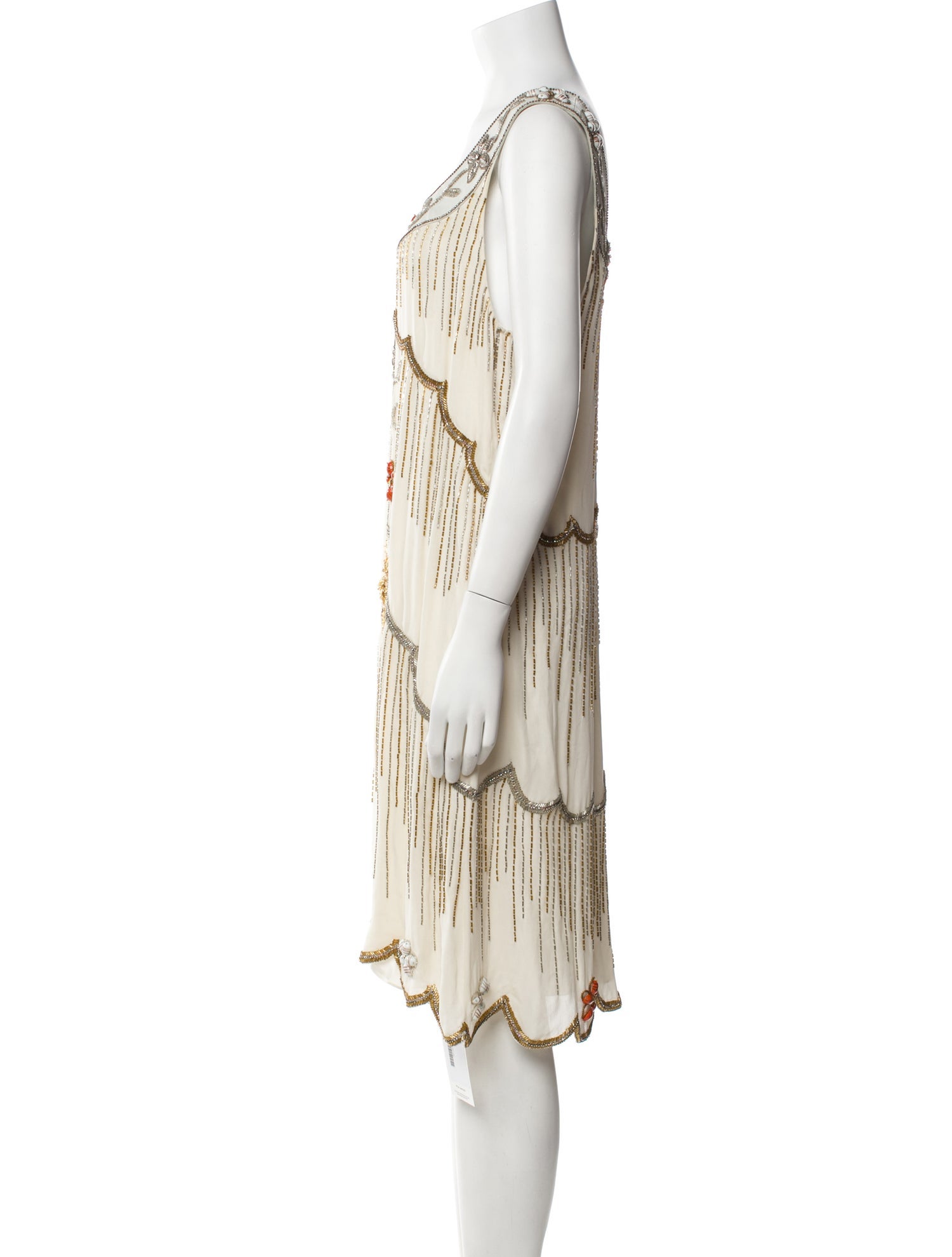 Matthew Williamson Silk Knee-Length Dress