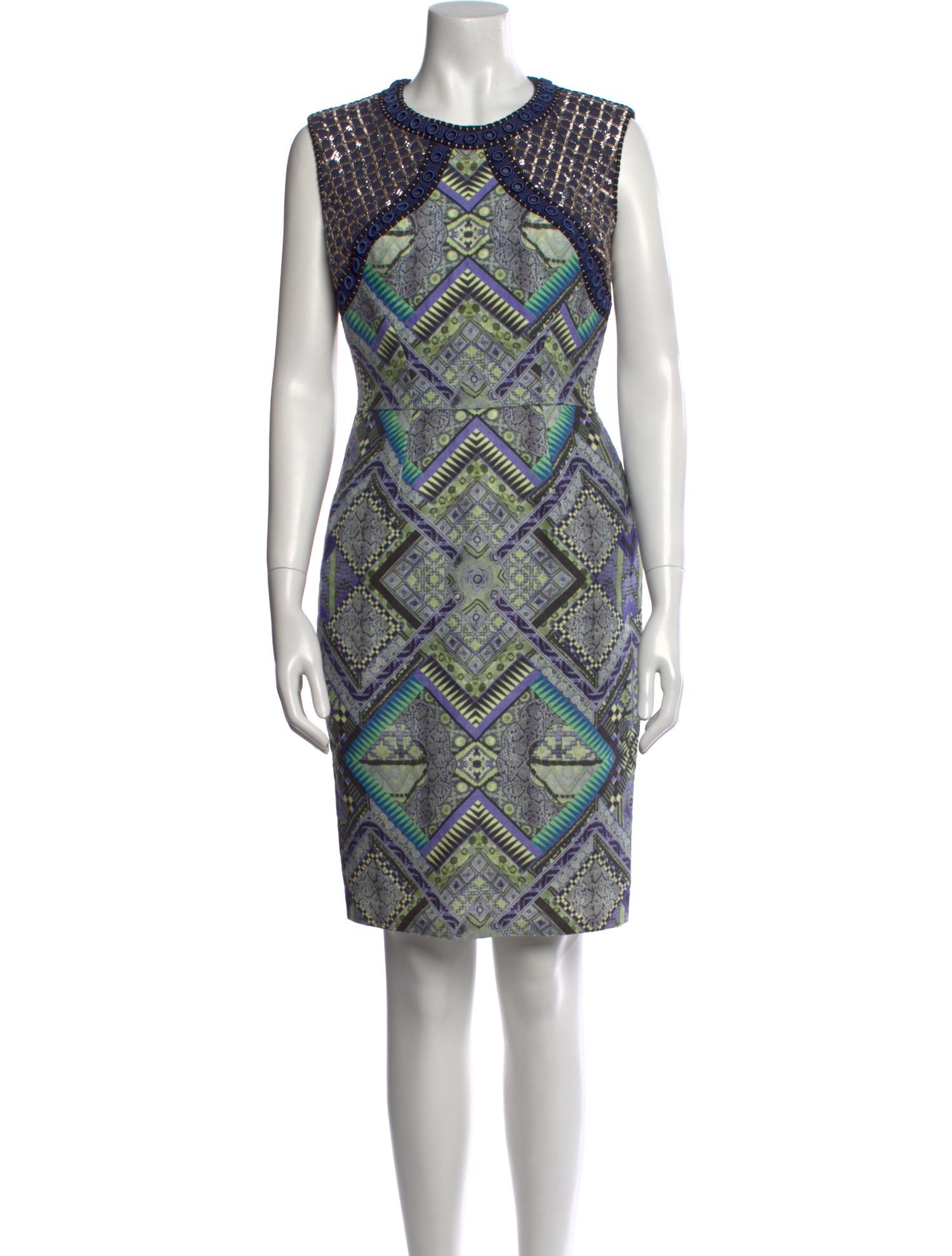 Matthew Williamson Printed Mini Dress