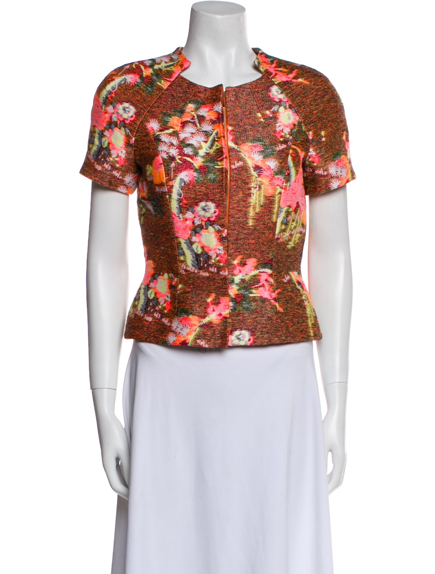 Matthew Williamson Floral Print Evening Jacket