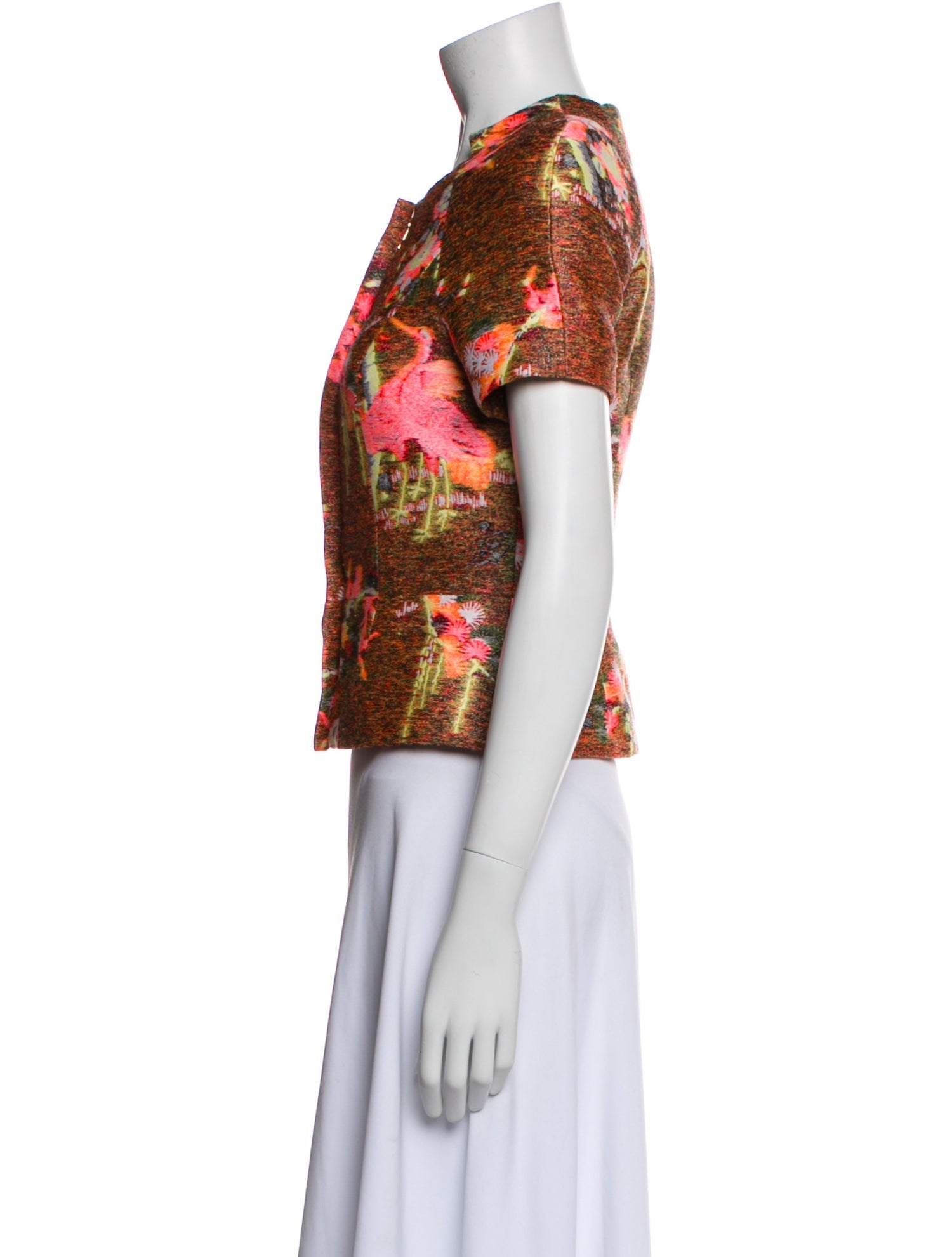 Matthew Williamson Floral Print Evening Jacket