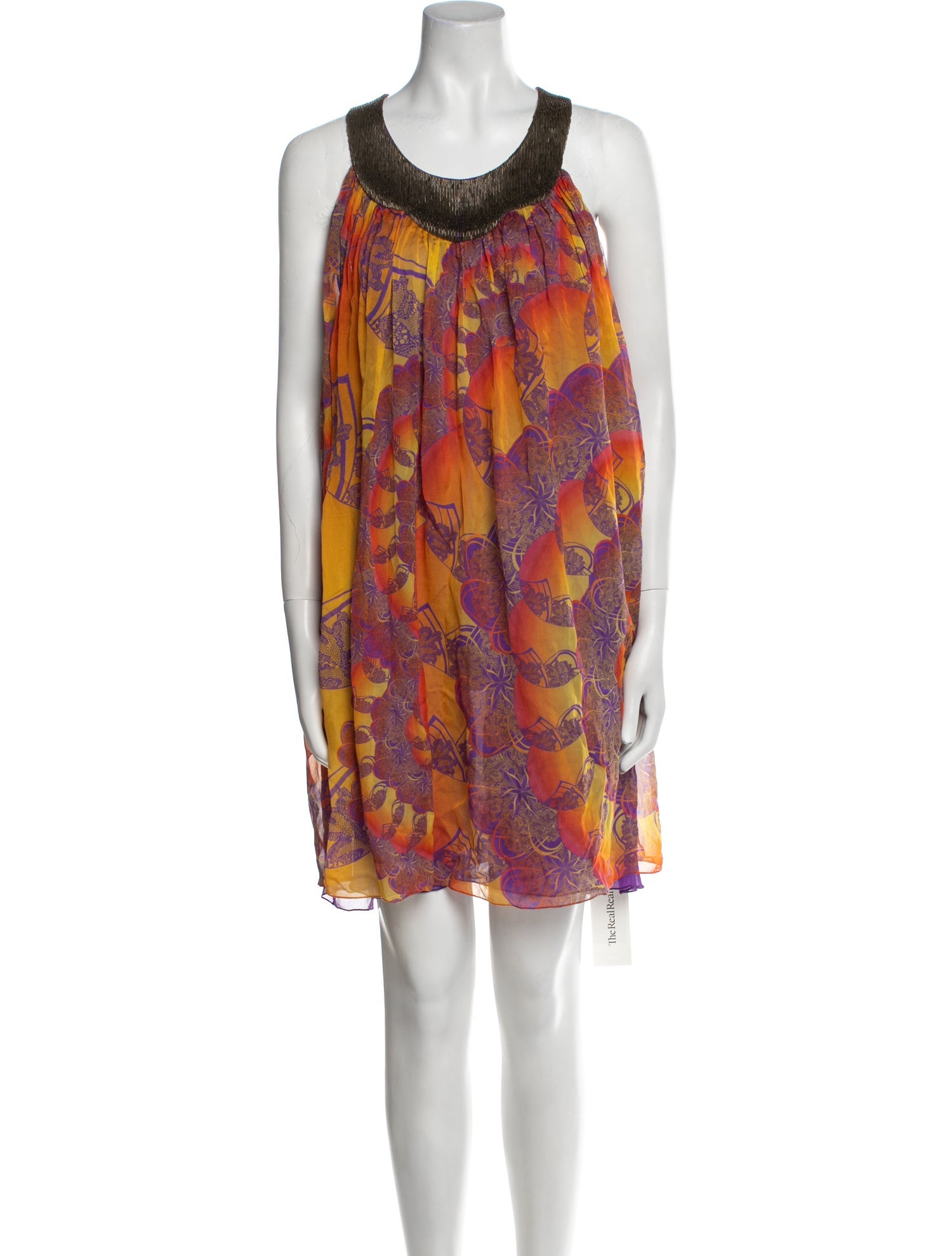 Matthew Williamson Silk Mini Dress