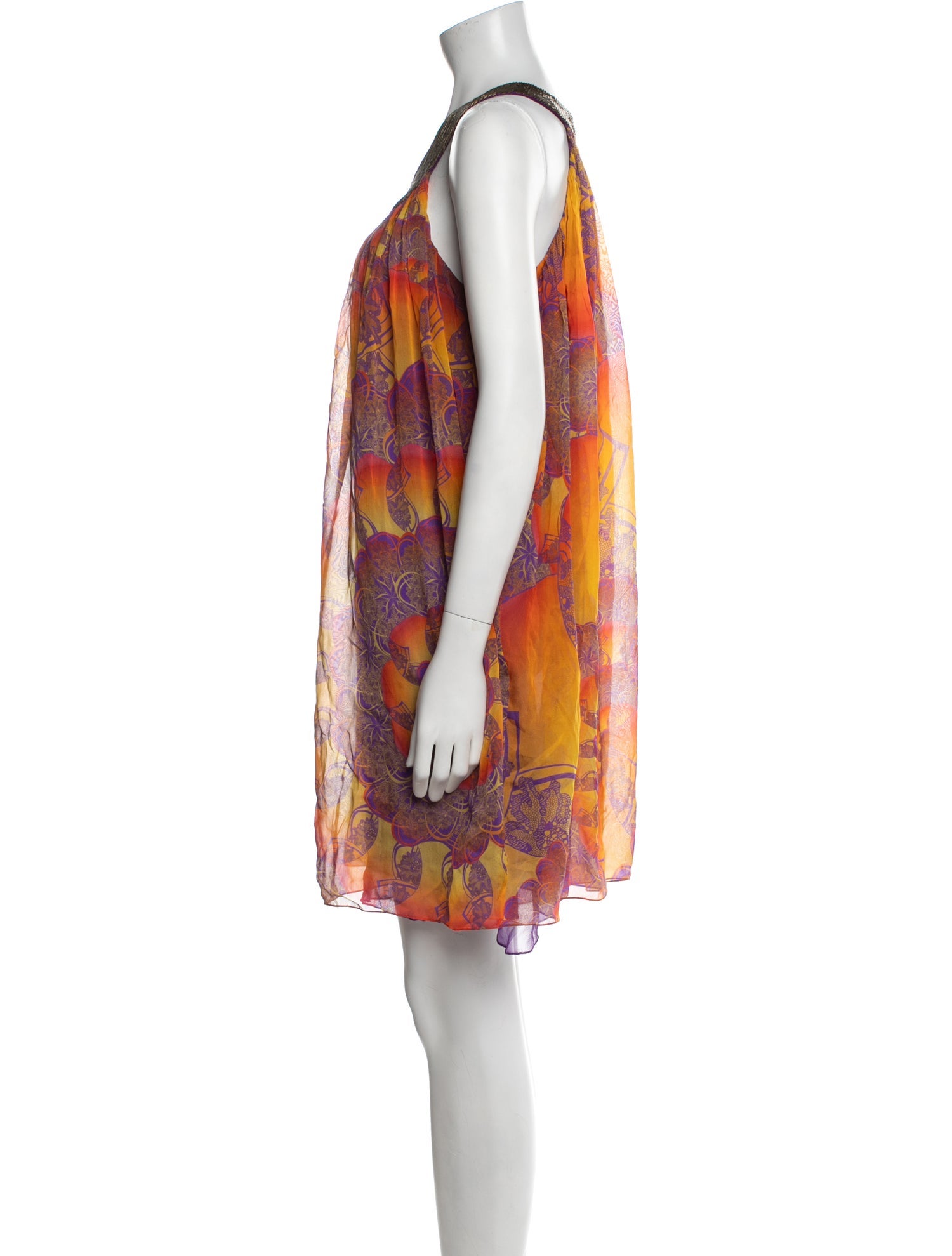 Matthew Williamson Silk Mini Dress