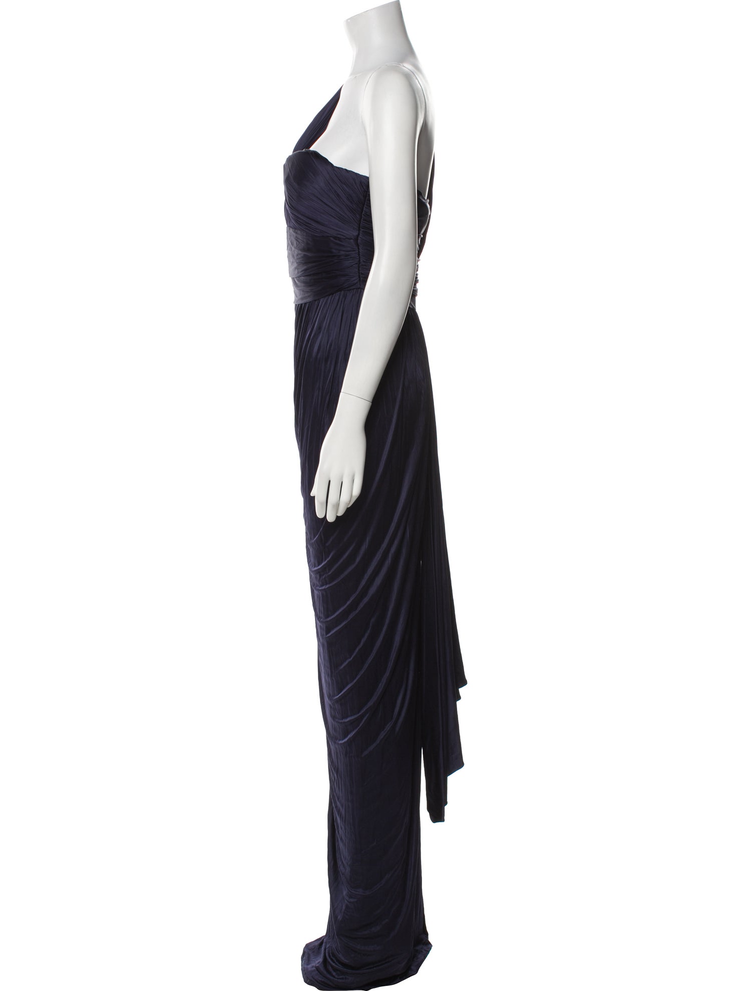 Matthew Williamson One-Shoulder Long Dress