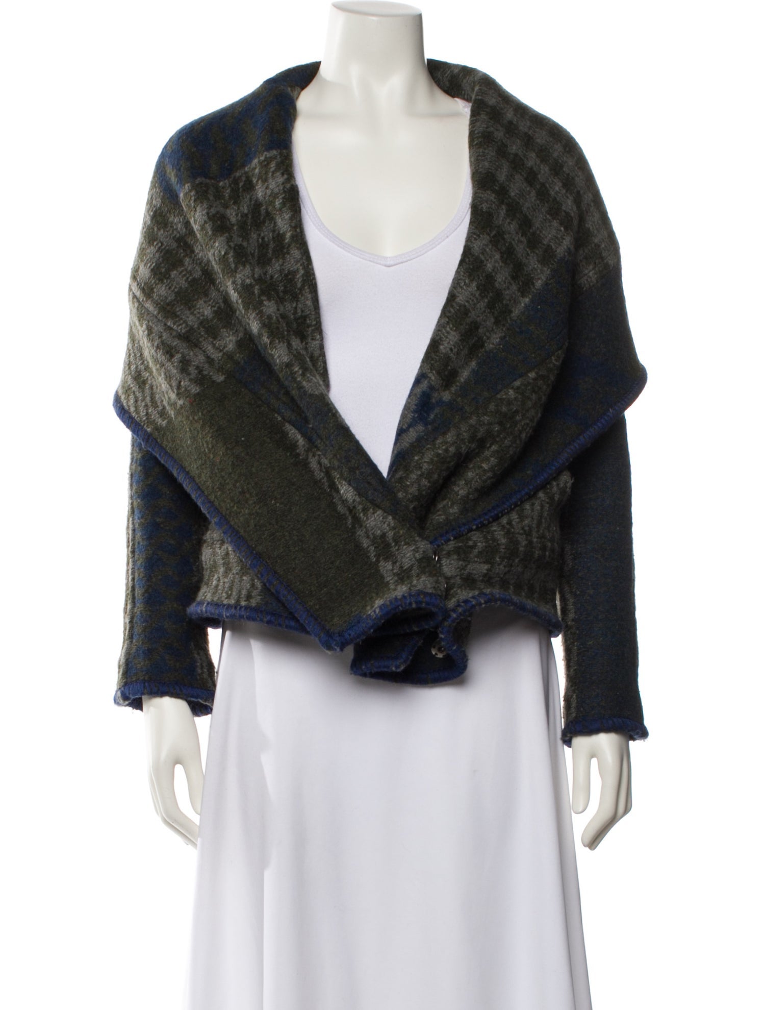 Matthew Williamson Wool Tweed Pattern Evening Jacket