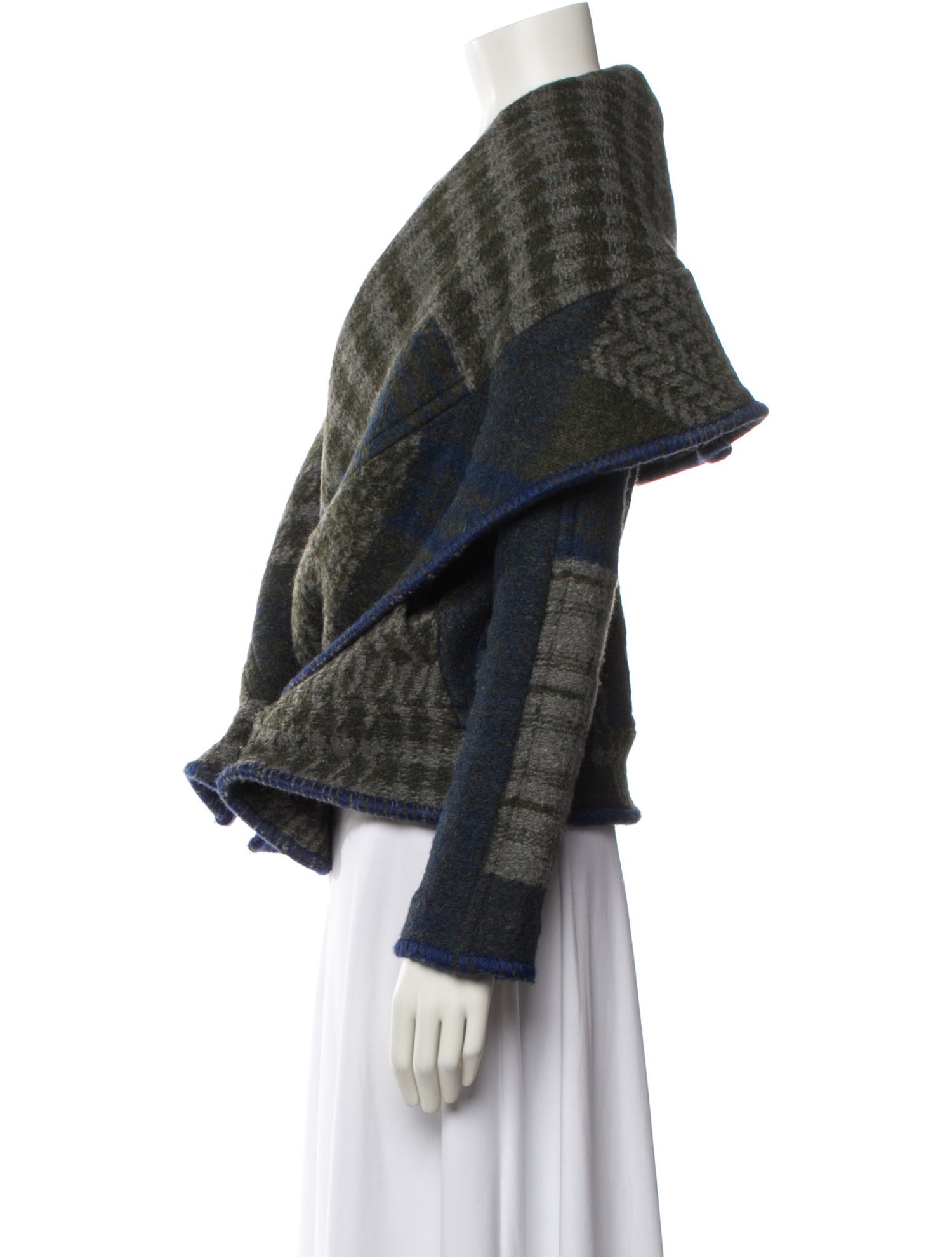 Matthew Williamson Wool Tweed Pattern Evening Jacket