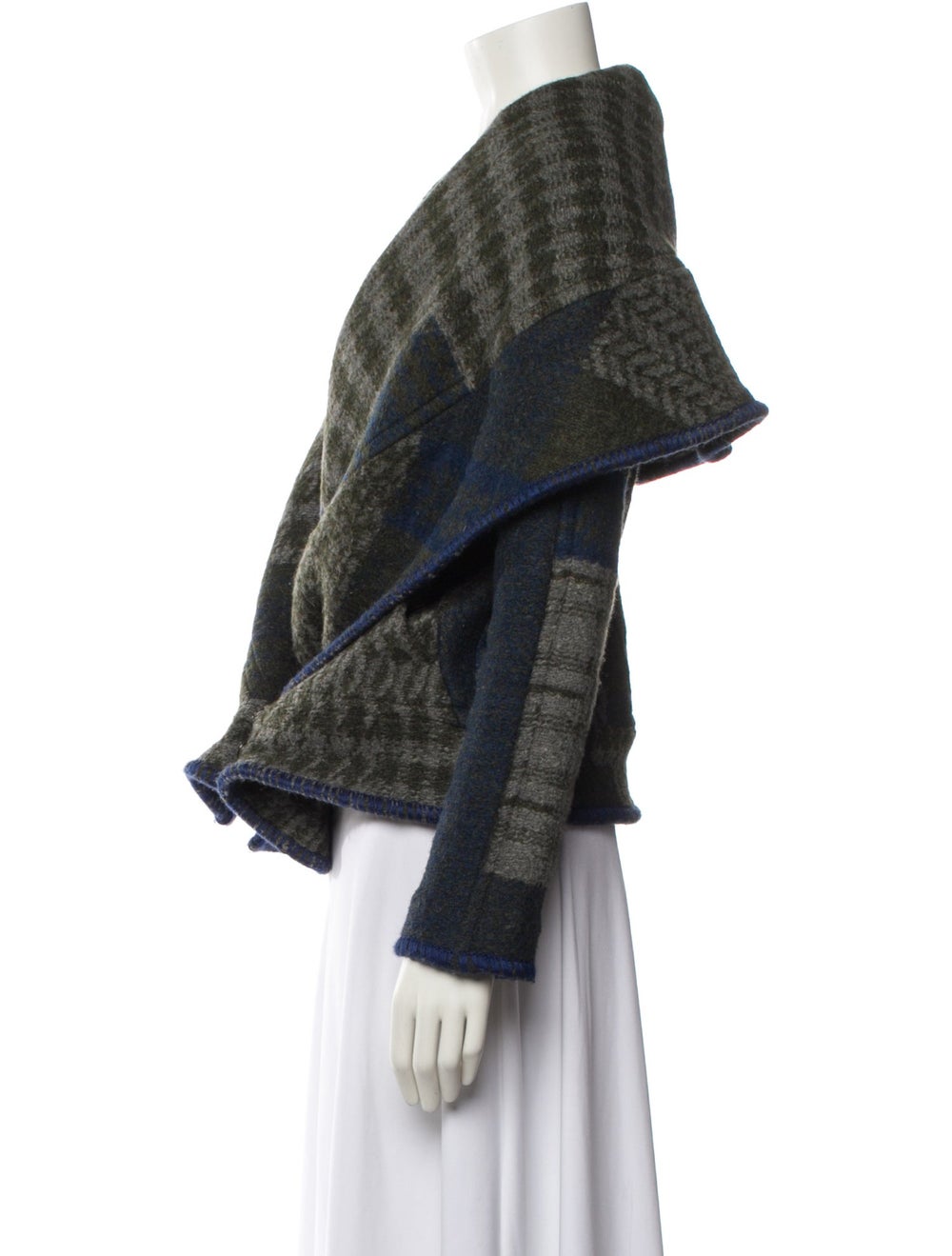 Matthew Williamson Wool Tweed Pattern Evening Jac… - image 2