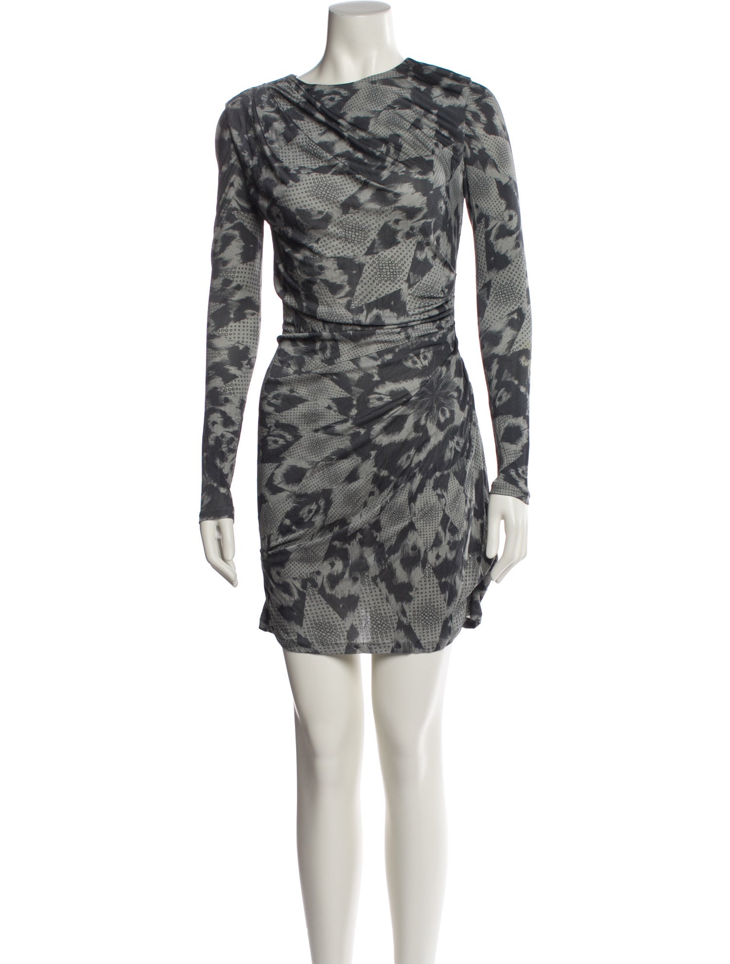 Matthew Williamson Animal Print Mini Dress