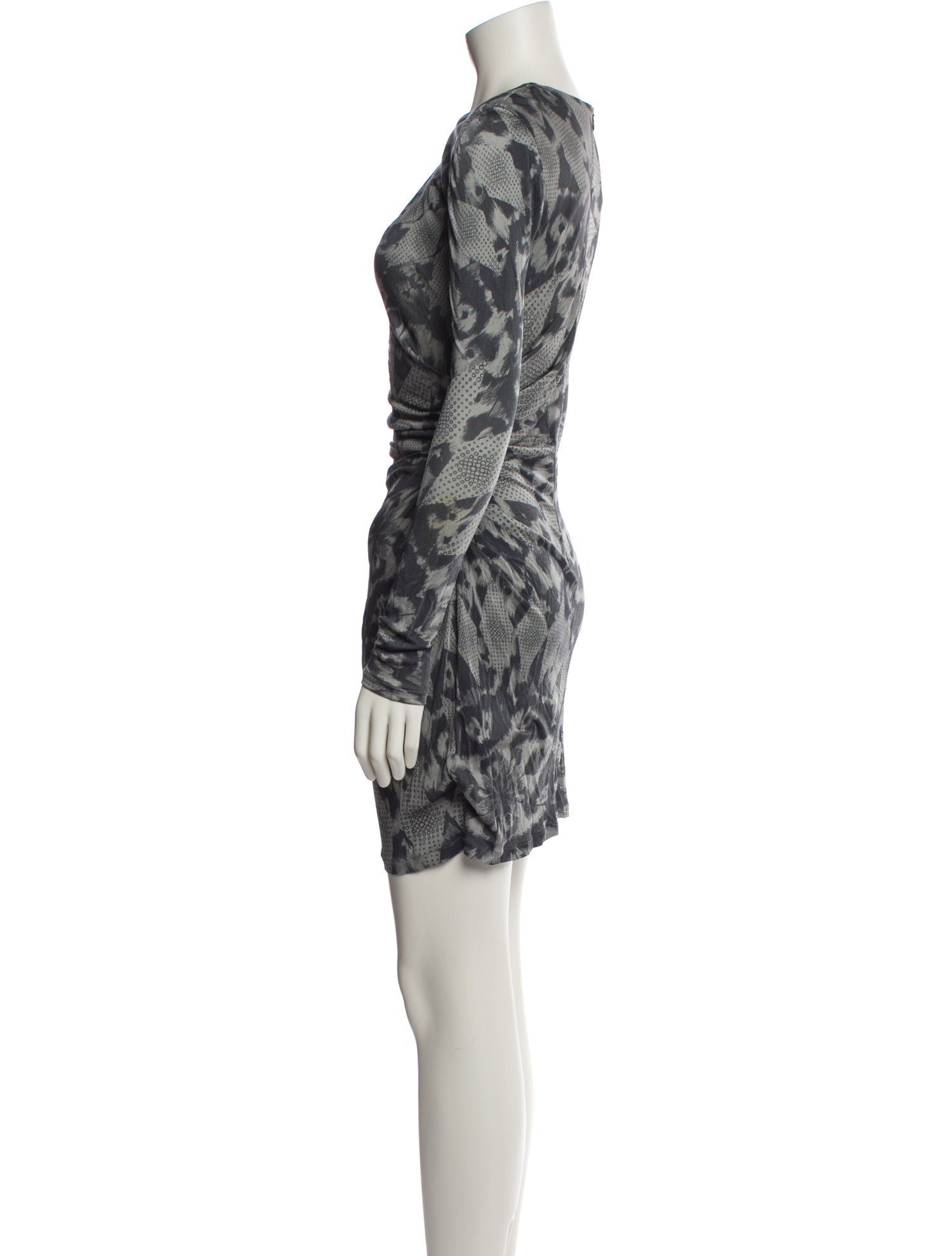 Matthew Williamson Animal Print Mini Dress
