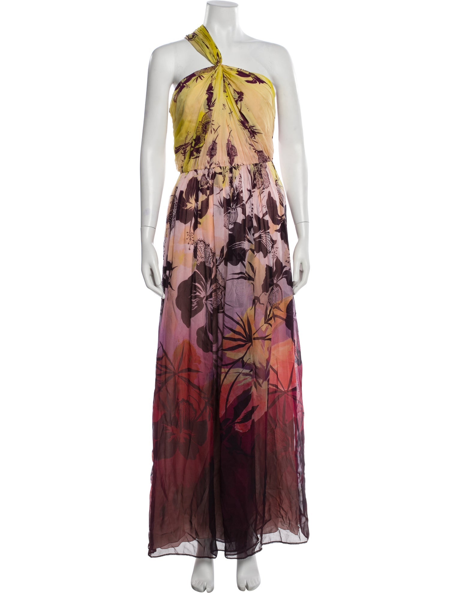 chinese dress ladies Vintage Matthew Williamson Silk Empire Dress main image 1
