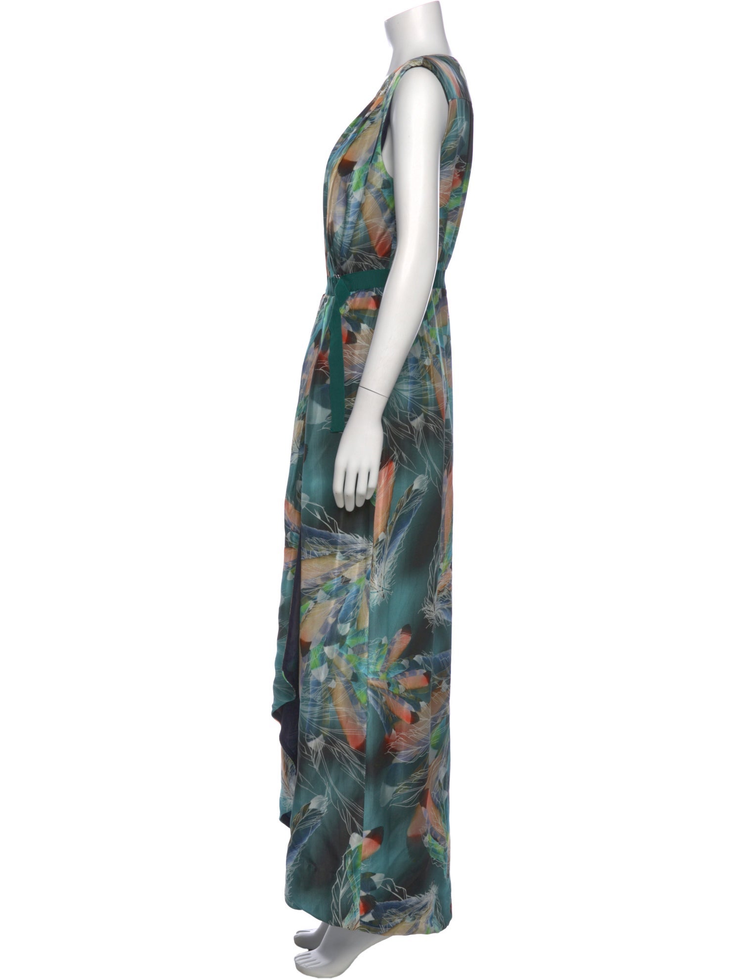Matthew Williamson Printed Long Dress