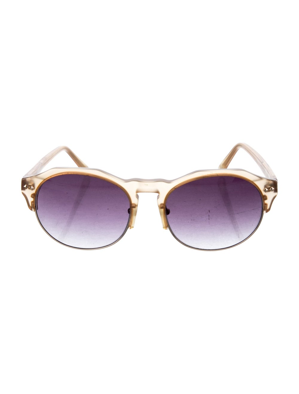 Matthew Williamson Round Gradient Sunglasses - image 1