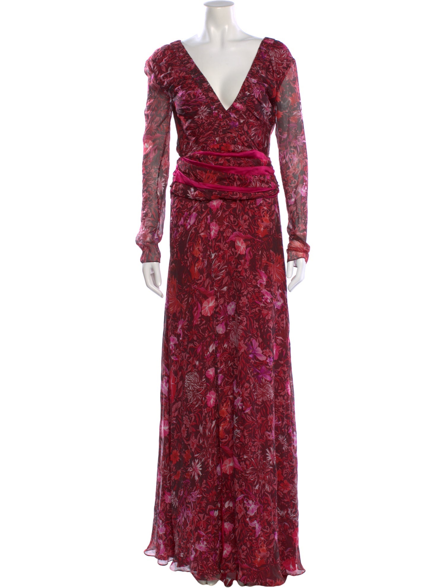 matthew williamson silk dress Vintage Matthew Williamson Silk Empire Dress