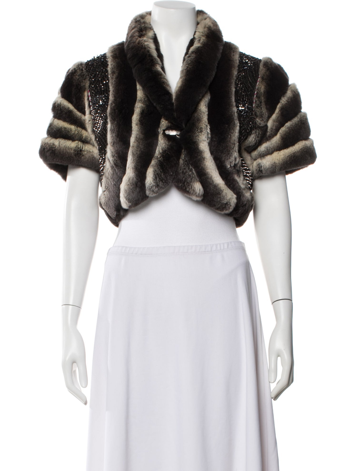 Matthew Williamson Chinchilla Bolero