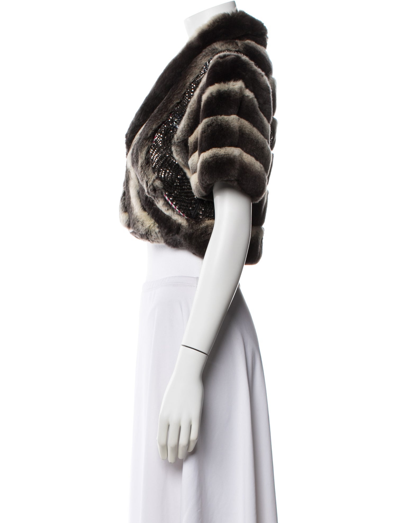 Matthew Williamson Chinchilla Bolero