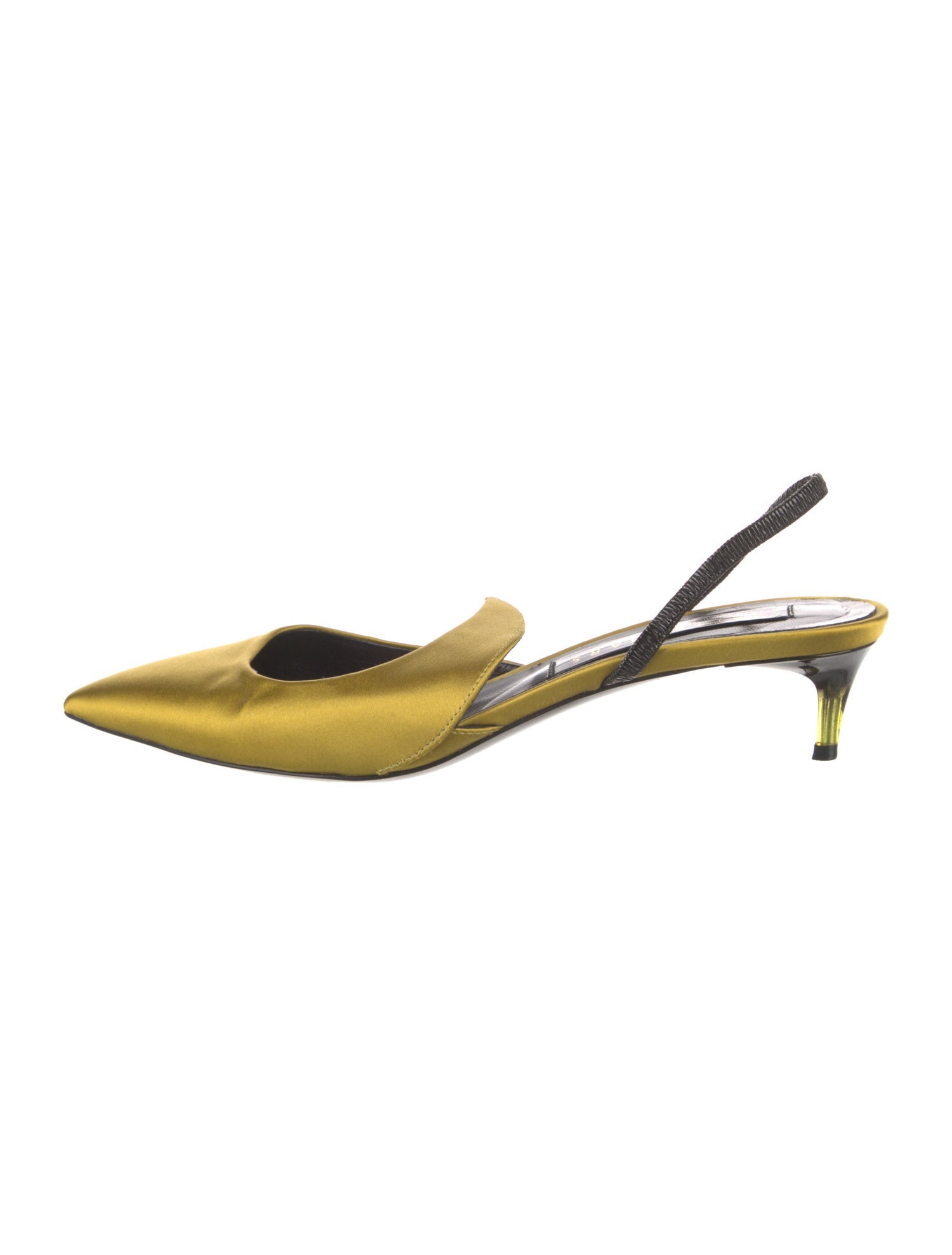 Matteo Mars Satin Slingback Flats