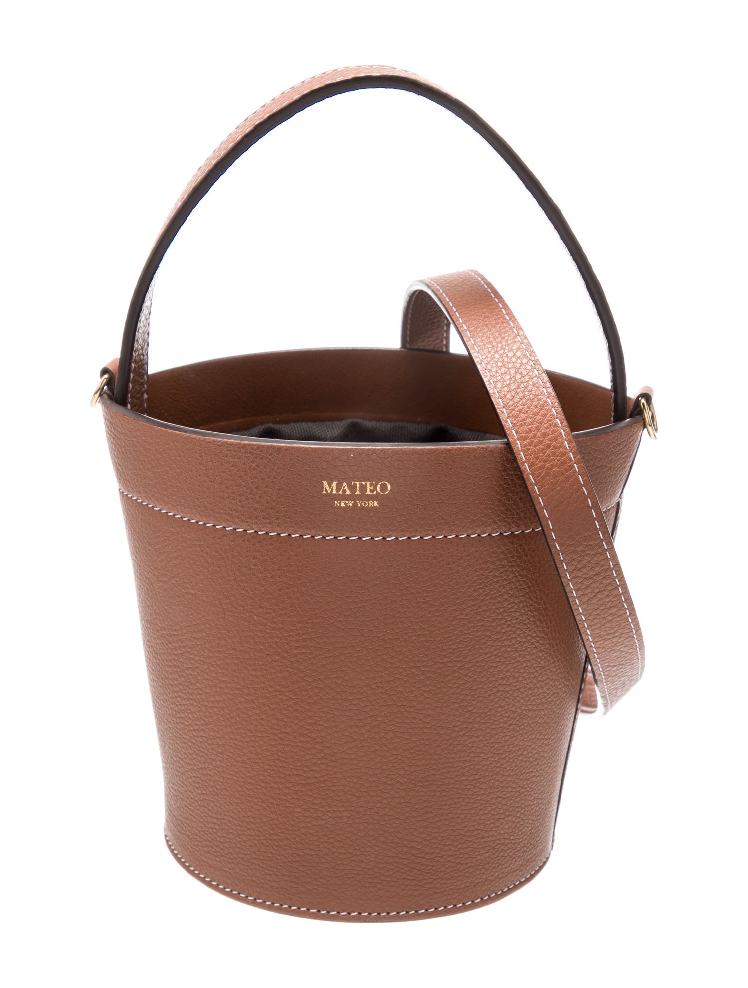 Mateo Leather Top Handle Bag